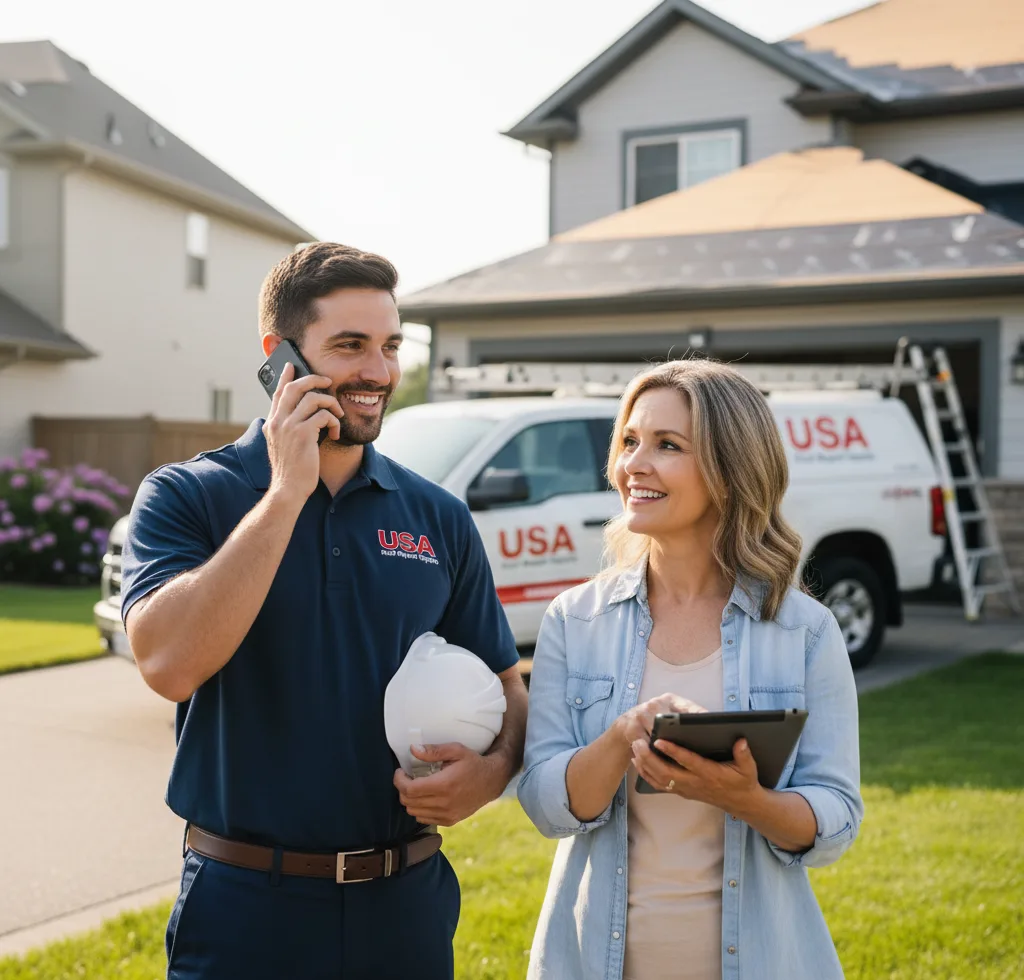 USA Roof Repair Experts customer support in Ellenville